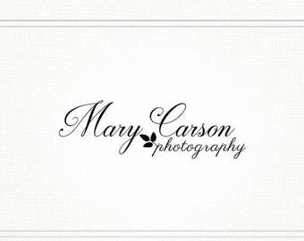 SALE Classic Premade Photography Watermark + Logo - L040
