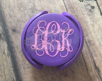 Vine Monogram Stethoscope ID Tag, Personalized Stethoscope ID Tag Cover, Nursing Gift, Doctors Gift, Nursing School Gift, Med School Gift