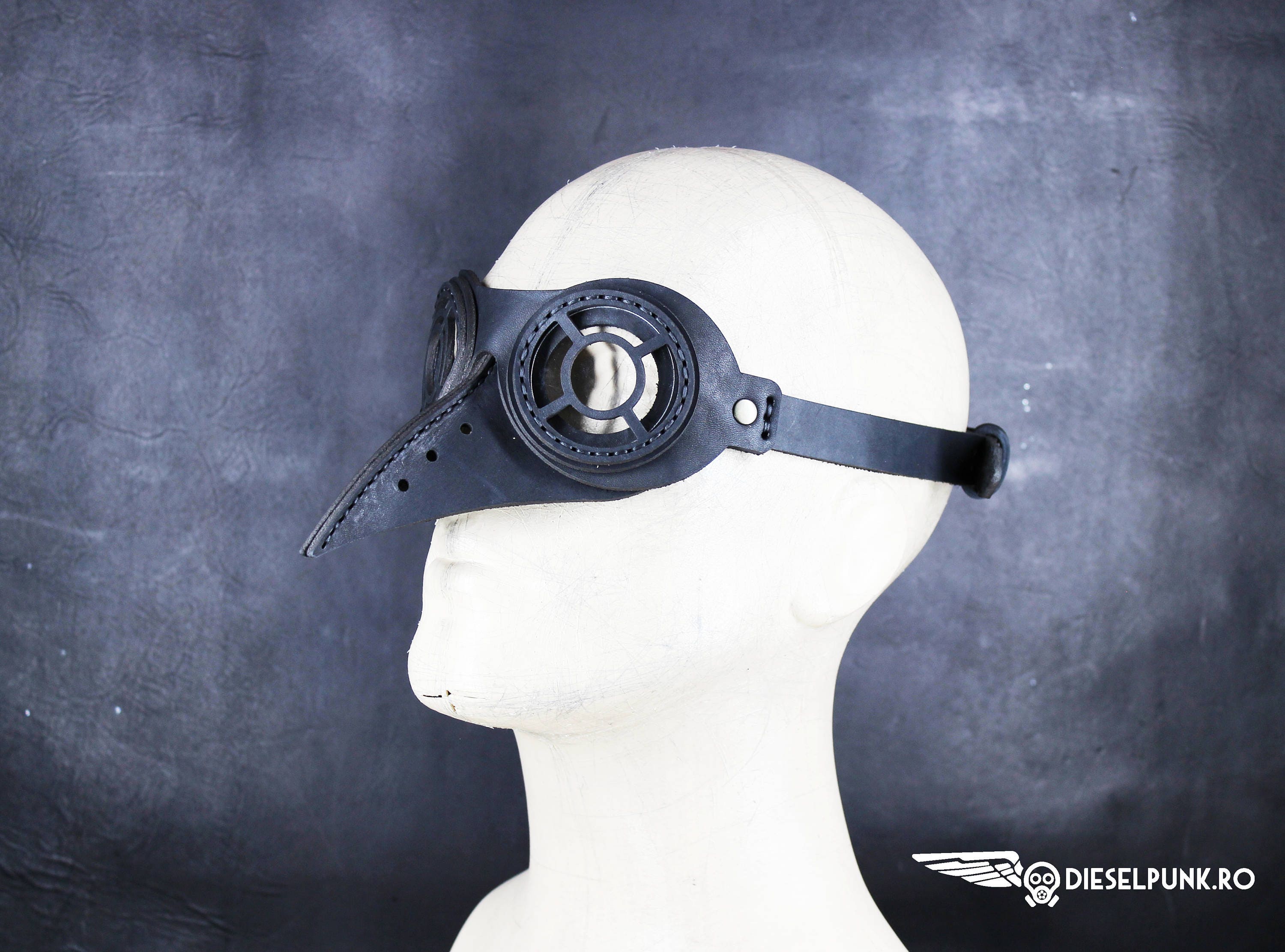 STEAMPUNK GOGGLES leather hand made Halloween apocalypse