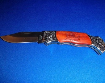 Scandinavian Viking Ship Folding KNife