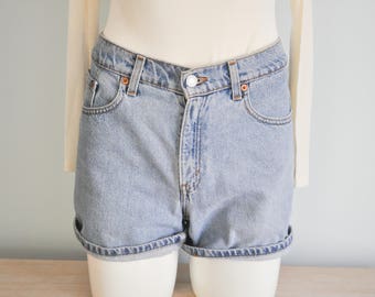 Vintage 1990'S Levi's 75525-4891 denim jacket, made in Canada, size M. cotton Blue type light blue Vintage Second Hand