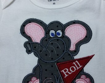 Elephant/Alabama/ bodysuit or Toddler Shirt