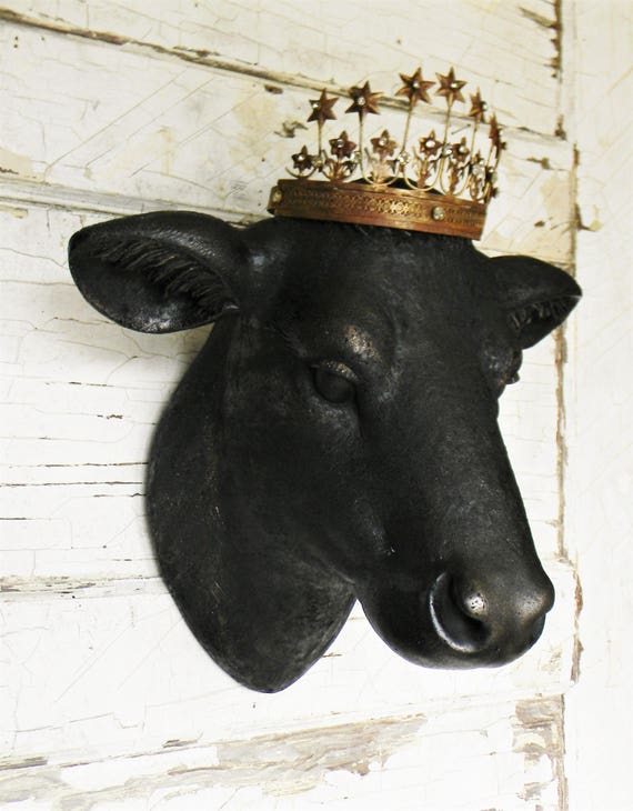 Faux Cow Head Faux Taxidermy Faux Taxidermy Cow Head Cow