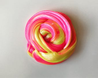 Strawberry Lemonade Twist Sensory Slime