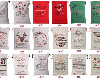 Personalized Santa Sacks