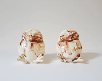 Vintage Owl Salt and Pepper Shakers