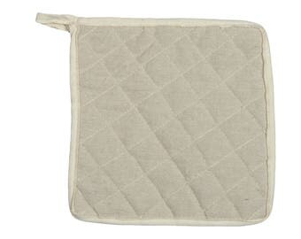 This pot 21cm X 21 cm ecru cotton
