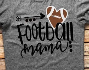 Football Mama Tshirt // Football Mom Shirt // Football Mom Tshirt // Football Tshirt // Fall Tshirt // Plus Size Football Mom Tshirt