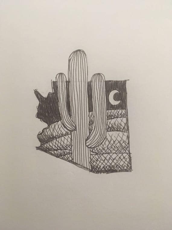 Arizona State Sketch