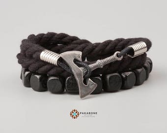 Axe Bracelet Wristband With Axe Bracelet With Axe Viking's Axe Viking Jewelry Slavic Jewelry Axe Perun's art. 000-805