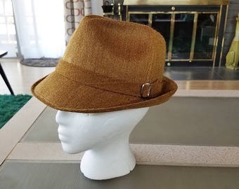 Vintage Men's Fedora Hat from Peru La Sirena