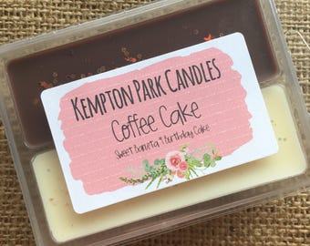 Coffee Cake Wax Duo Clamshell