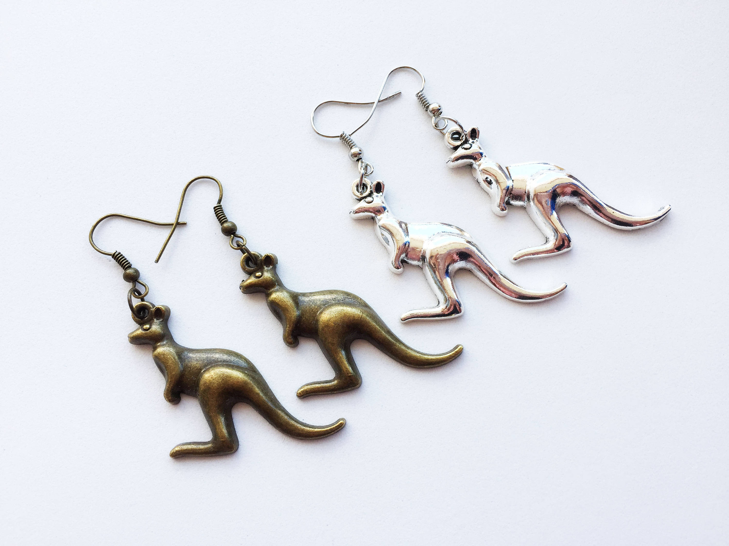 KANGAROO Earrings Kangaroo Jewelry Kangaroo Gift Australia
