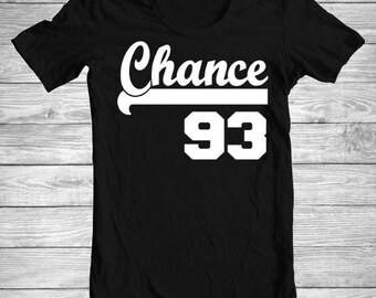 Chance 93 Chance The Rapper Shirt Unisex Ladies V-Neck Tank Long Sleeve Trending 1 Hip Hop Rapper Boy Crush Bae