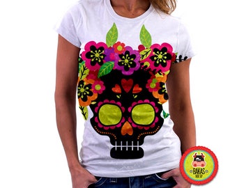 day of the dead blouse