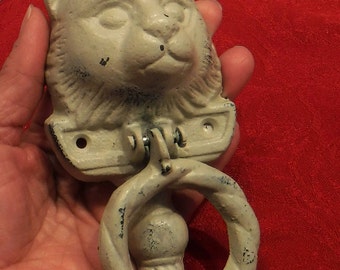 Cast Iron Cat Door Knocker Rustic Cast Iron Cat Door Knocker Rustic