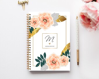 2018 Planner - 2018 Weekly Planner - Custom Planner - Journal - 2017 Diary - Custom Gift - A5 Planner - Student Planner