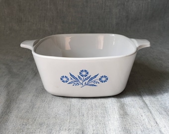 Corning Ware Blue Cornflower 2 3/4 Cup Casserole Dish P-43-B