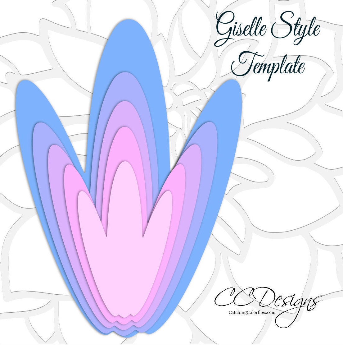 Easy Large Paper Flower Patterns Printable Giant Flower