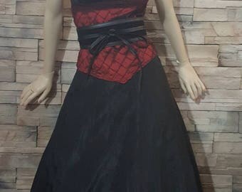 Steampunk costume ,3 piece goth prom dress ,Halloween costume