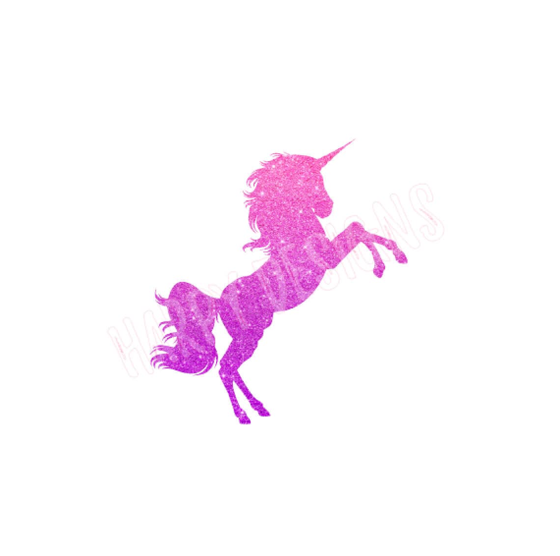 Unicorn SVG Unicorn Clipart Glitter Unicorn PNG SVG Files