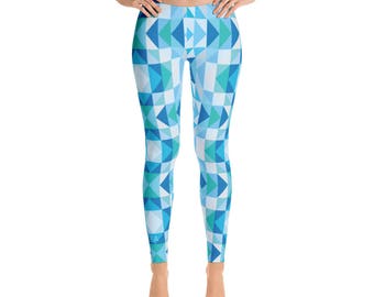 Leggings De Yoga Teinture Cravate Vert/noir - Taille M - Marque Jala - Occasion Très Bon état