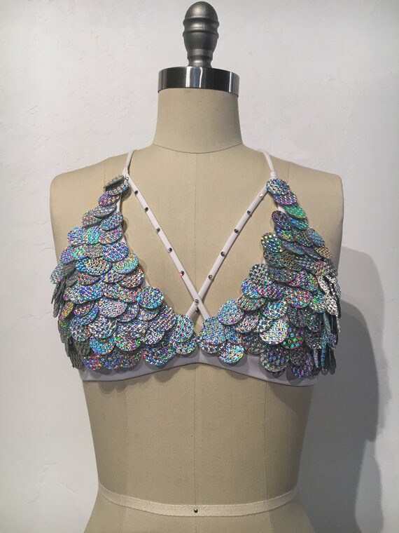 mesh bralette rave