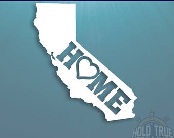 California Decal - PICK COLOR and SIZE - Cali - California Home Decal - California Car Decal - California sticker - California car sticker