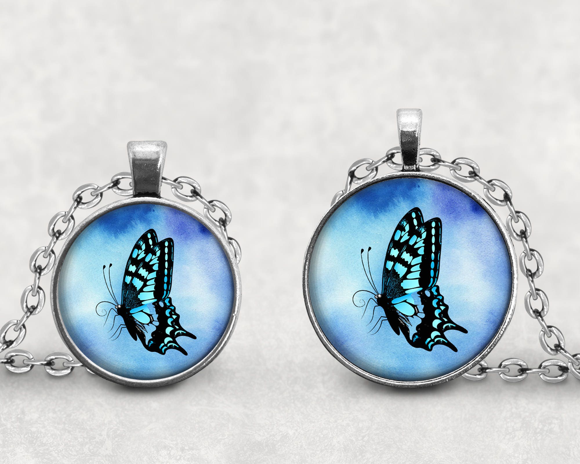 Butterfly Pendant Butterfly Jewelry Butterfly Charm
