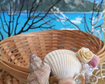 Basket pink Atlantic 13 x 14 x 6 cm