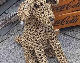Large Seagrass Dog - Handmade