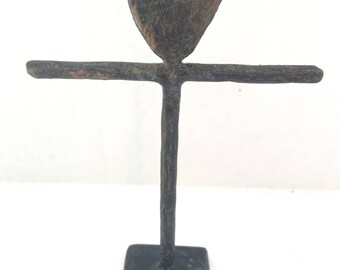 Earring Holder - Heart Topper - T Stand - TS1h - 4x4 in.