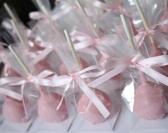 25 Clear Cake Pop Bags . 2" x 2" x 8 1/4" High Clarity Bag with Flat Bottom Gusset and Paper Insert