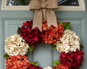 Fall Wreath - Fall/Autumn Wreath - Fall Door Wreath - Fall Door Decor Wreath