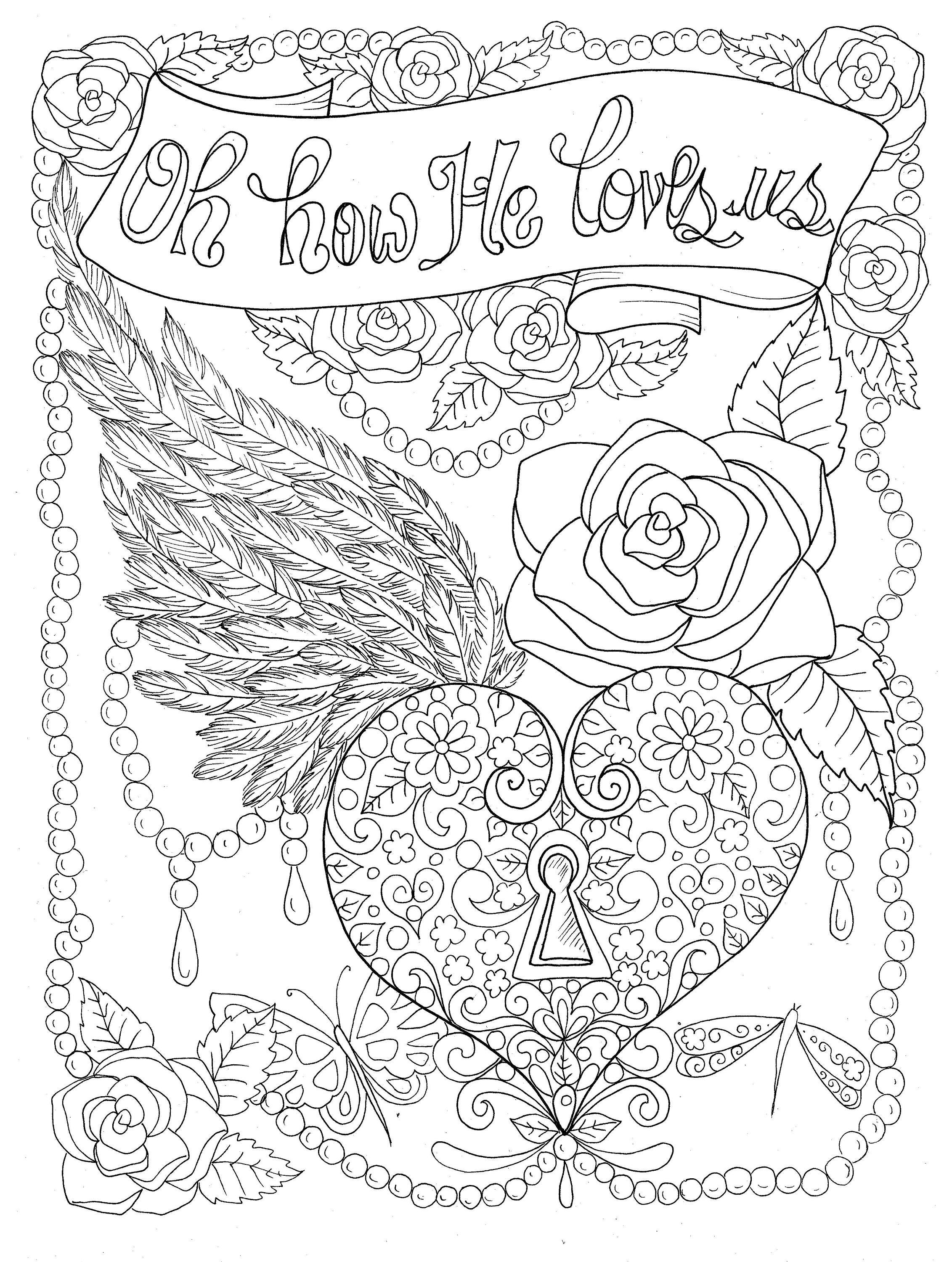 Christian Worship coloring page Instant download/church/