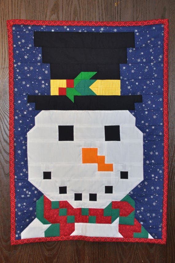 snowman-wall-hanging-quilt-pattern