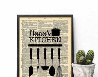 Autocollant Mural "Grandkids Spoiled" - Déco Cuisine Souvenirs De Mamie - Style Contemporain