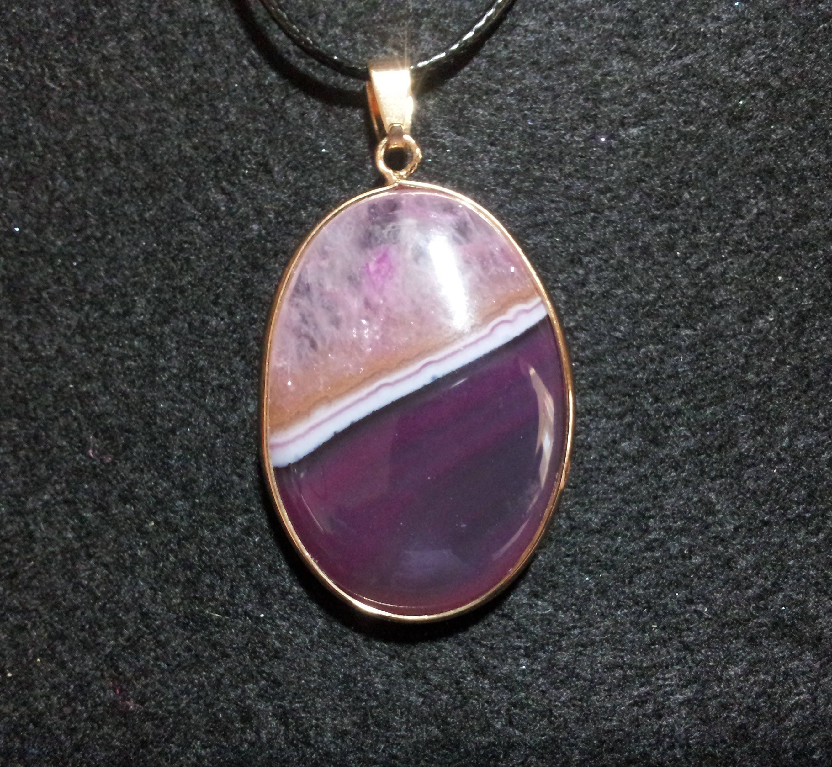 Druzy Agate Crystal Necklace Free Shipping Agate Jewelry
