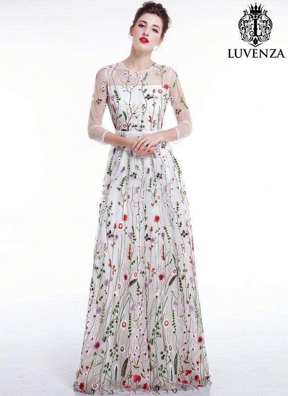 Floral Evening Dresses