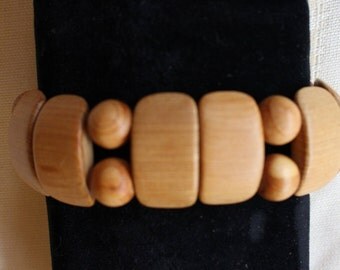 wooden jewelry- bracelet