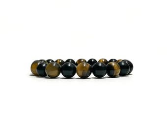 Tiger Eye Bead Bracelet Men Beaded Bracelet Men Tigers Eye Bracelet Tiger Eye Bracelet Mens Beaded Bracelet Mens Bracelet Mala Bracelet Men