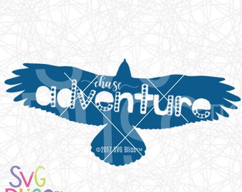 Chase Adventure SVG| Eagle SVG| Kids T-shirt design Cutting file for Cricut or Silhouette| Digital Download svg eps dxf png files