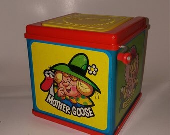 mattel mother goose jack in the box