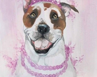Pitbull Wall Art pitbull wall art | etsy Pitbull Wall Art pitbull wall art | etsy
