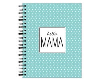 Hello Mama™ Brand Pregnancy Journal, Pregnancy Book, Baby Bump, Bump Journal, The Sweet Rhino