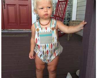 Little Baby Romper Pattern PDF Unisex, sizes 0 3 6 9 12 18 24 36 m : Baby Toddler Pattern, easy Sewing Pattern, Instant DOWNLOAD "LITTLEBOY"