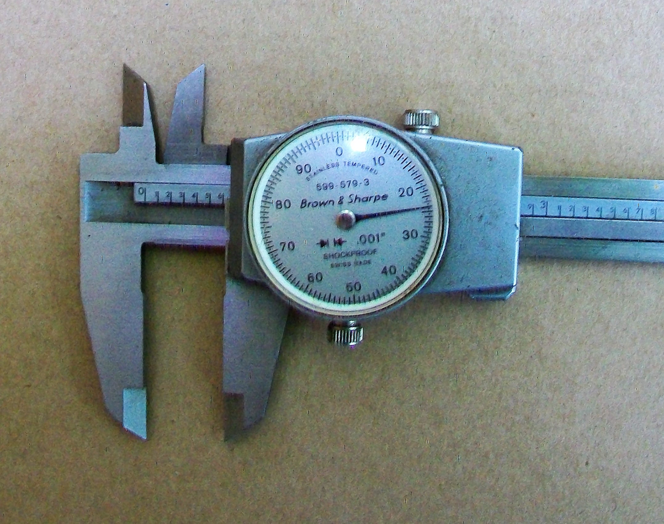 Vintage Brown & Sharpe 6 Dial Caliper Model No.