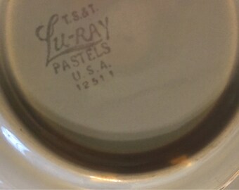 Taylor Smith and Taylor LuRay Vegetable Bowl .