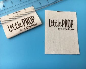 300 Cotton Printed Label, Cotton Sewing Labels, Name Labels, Personalized Labels, Cotton Care Label, Knitting label, Crochet labels