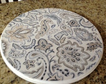 Paisley Lazy Susan
